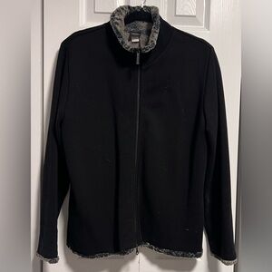 Women's Paul & Shark Yachting Full Zip Up Fleece Lined New Wool Jacket